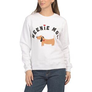 PACIFIC & CO Weenie Mom Crew Neck Sweatshirt